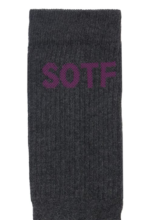 SOTF - Logo混棉袜子