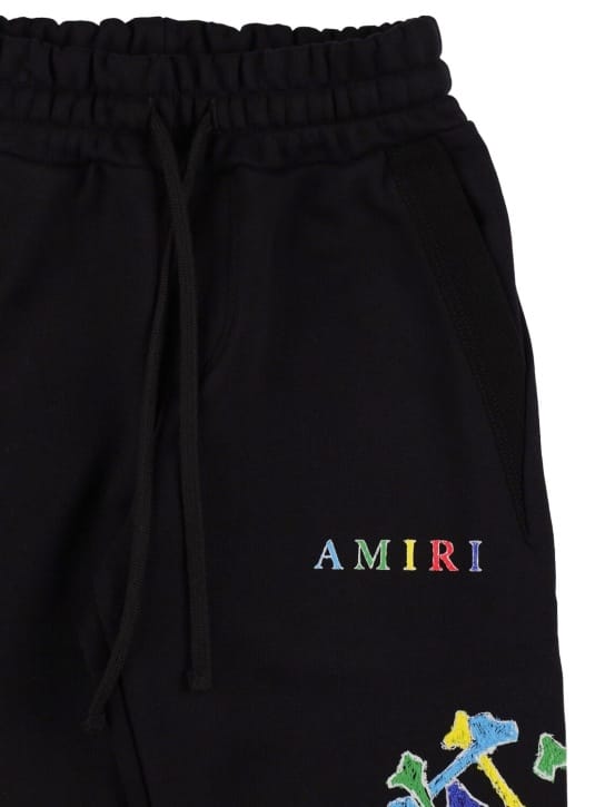 Amiri - 印花棉质运动裤
