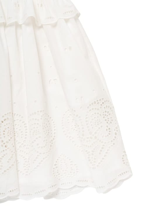 Stella McCartney Kids: Woven cotton voile dress