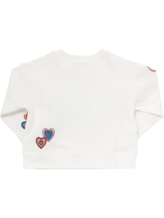Stella McCartney Kids: Cotton crewneck sweatshirt