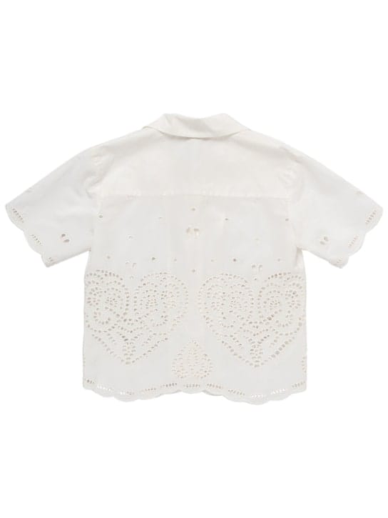 Stella McCartney Kids: Cotton poplin shirt