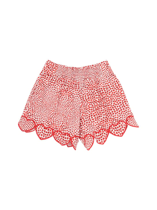 Stella McCartney Kids: Cotton voile AOP shorts