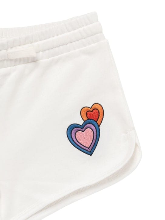 Stella McCartney Kids: Cotton sweat shorts