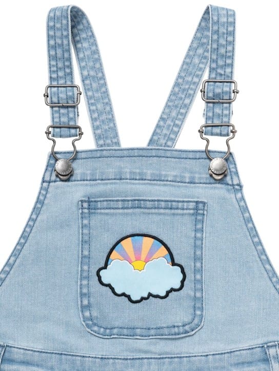 Stella McCartney Kids: Cotton denim overalls