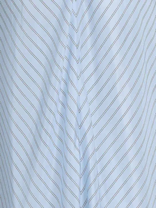 Birgitte Herskind: Striped silk maxi dress