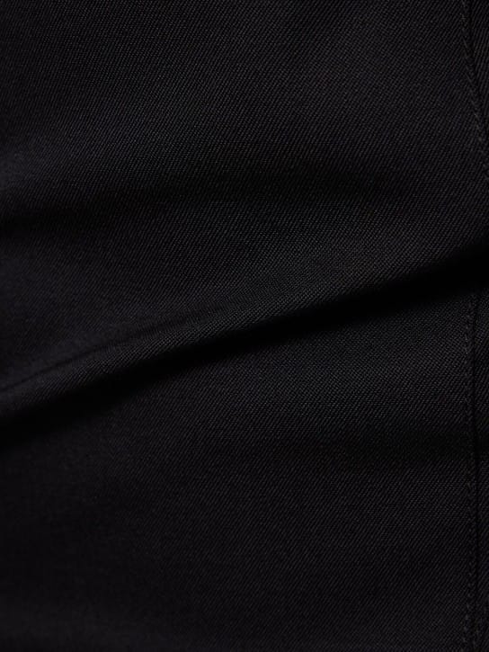 The Attico: Virgin wool midi dress