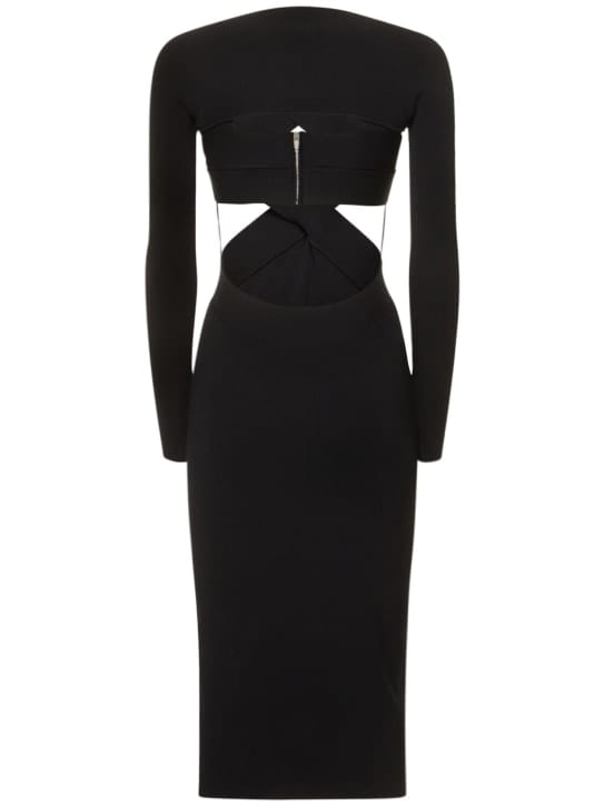 Dion Lee: Cutout long sleeve midi dress