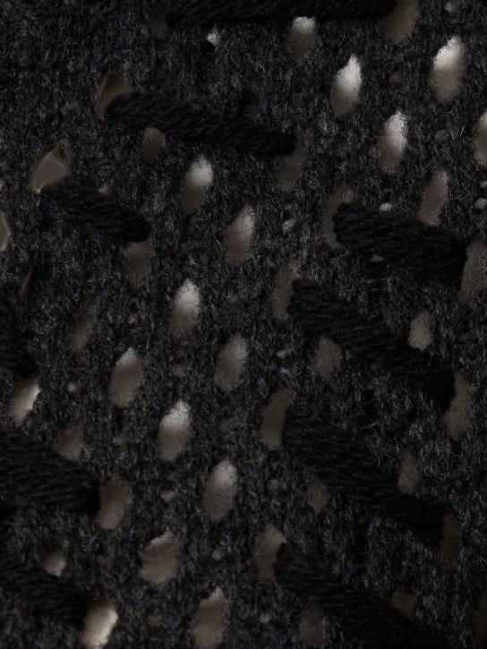 The Garment: Maxikleid aus Ajour-Wolle