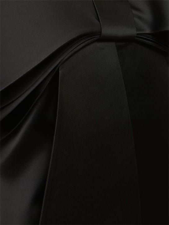 Mach & Mach: Robe courte avec grand nœud