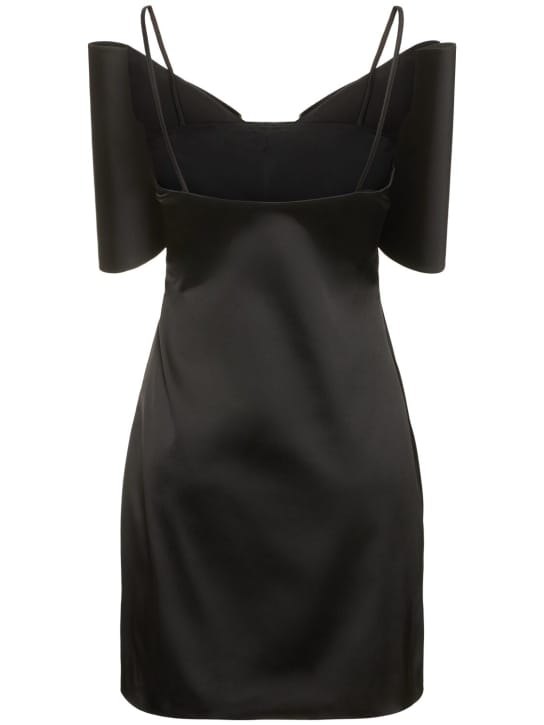 Mach & Mach: Robe courte avec grand nœud