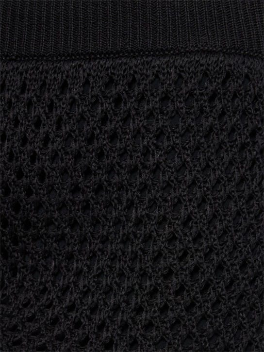 Brunello Cucinelli: 棉质薄纱阔腿裤