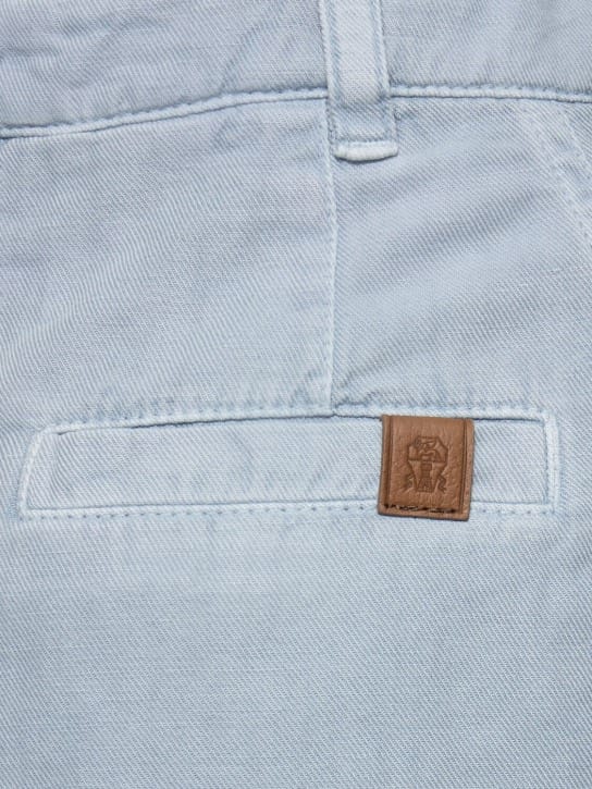 Brunello Cucinelli: 棉&麻阔腿裤