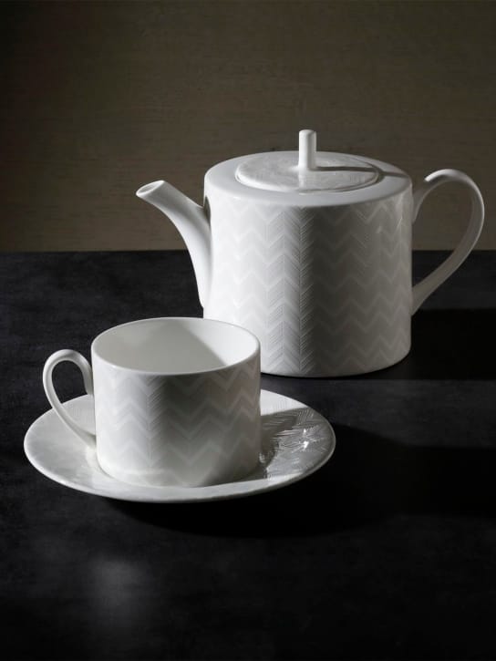 Missoni Home - Zig Zag White茶/咖啡壶套装