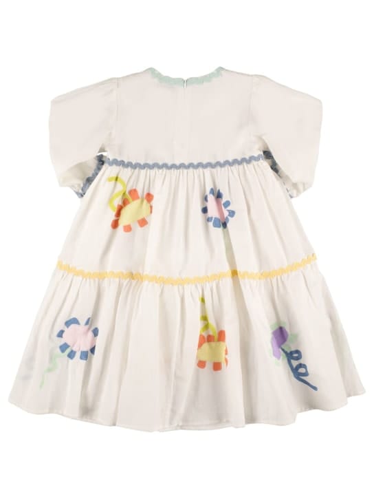 Stella McCartney Kids: Organic cotton & linen muslin dress