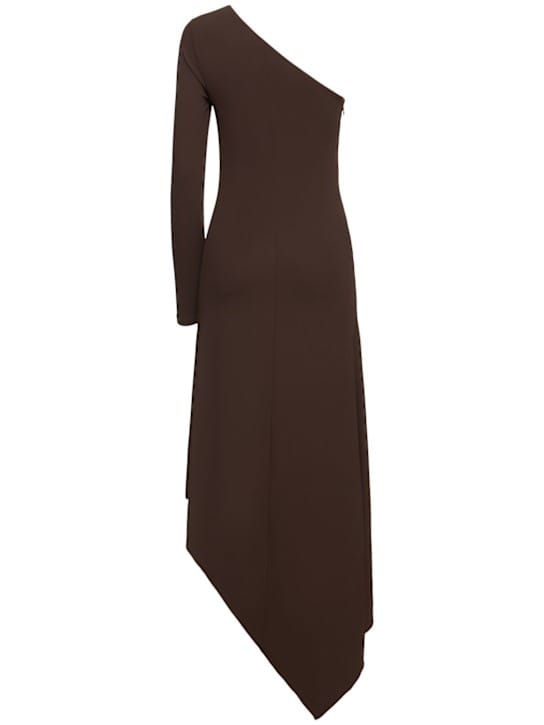 Michael Kors Collection: Abito lungo monospalla in jersey