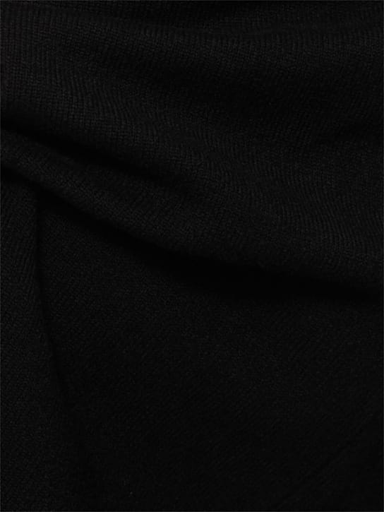 Michael Kors Collection: Abito midi in cashmere con spacco