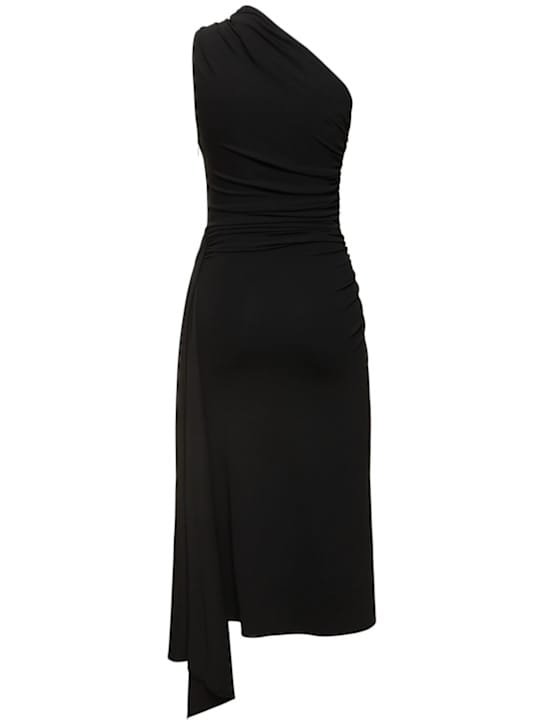 Michael Kors Collection: Abito midi monospalla drappeggiato