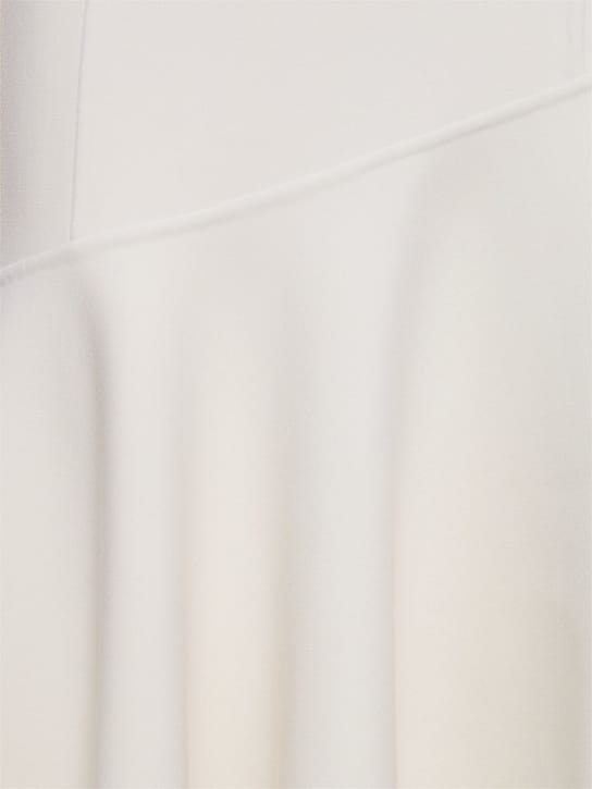 Michael Kors Collection: Abito midi in lana vergine asimmetrico