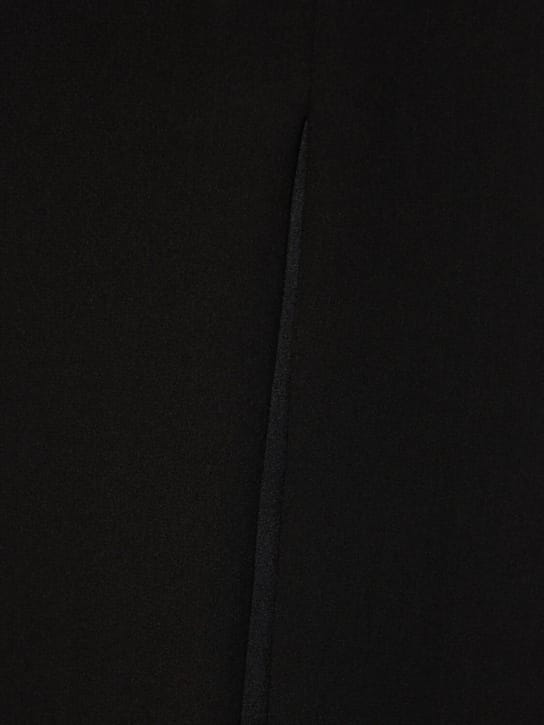 16arlington: Strapless maxi dress with slits