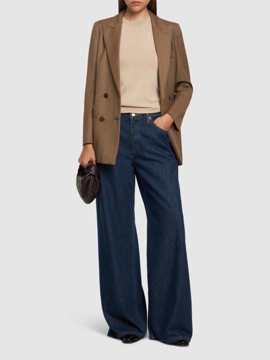 RE/DONE: High-waist wide-leg jeans