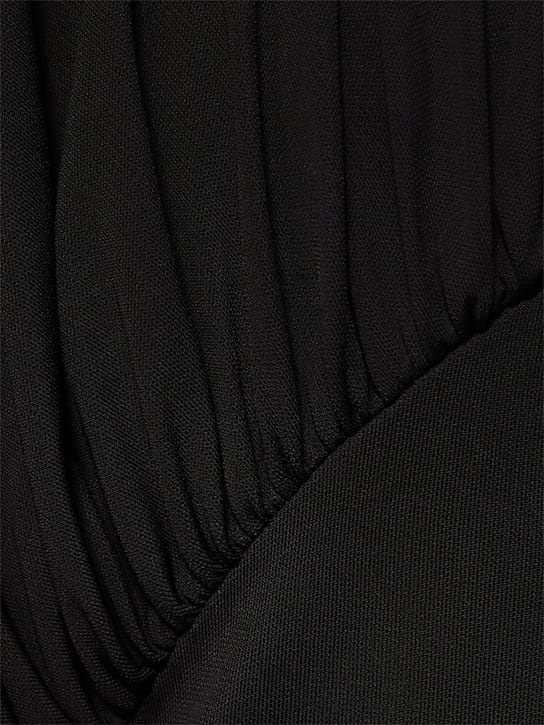 16arlington: Draped jersey maxi dress