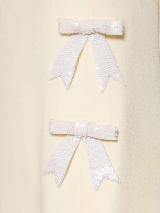 Giambattista Valli: Maxi dress with bow embellishments