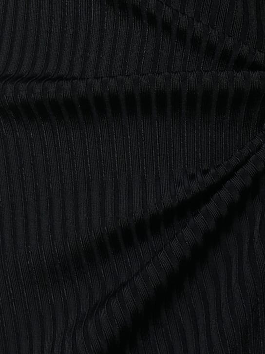 David Koma: Abito lungo in maglia a coste