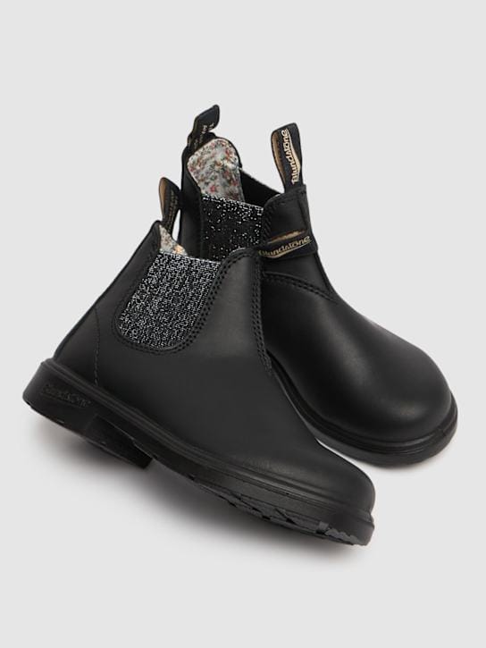 Blundstone - 金银丝细节皮革切尔西靴