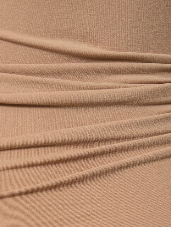 Andreadamo: Stretch-jersey midi dress