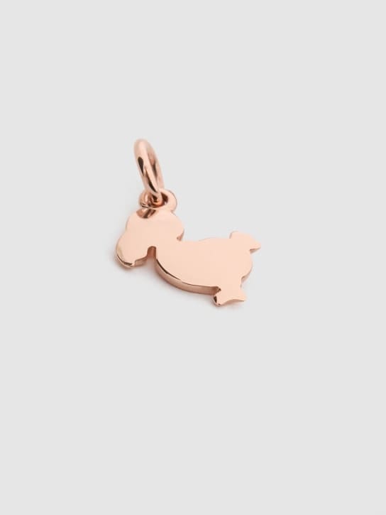 DoDo - 9KT玫瑰金“JUNIOR”吊坠
