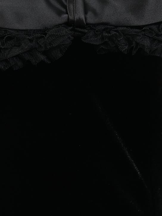 Alessandra Rich: Abito corto a tubino con tulle