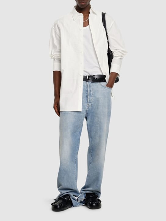JW Anderson - Lace appliqué shirt