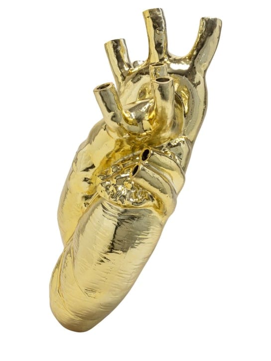 Seletti: Giant Love In Bloom gold花瓶