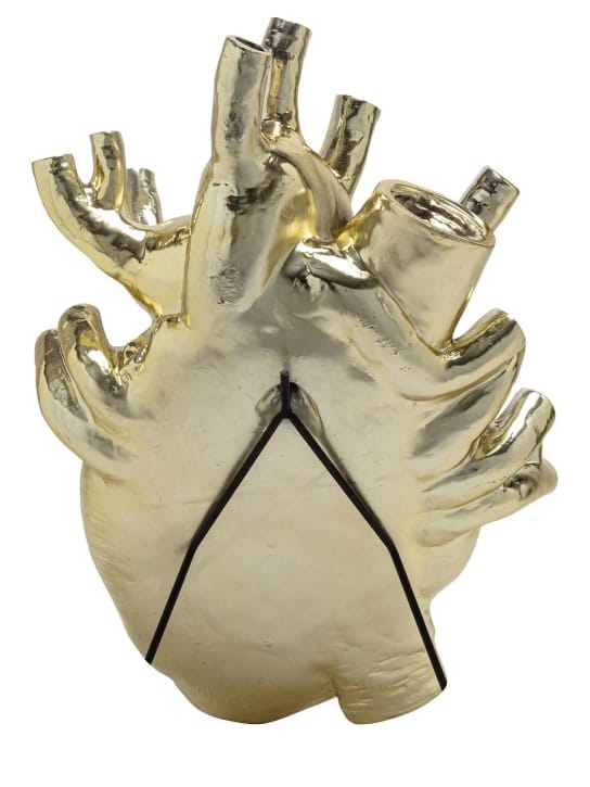 Seletti: Giant Love In Bloom gold花瓶