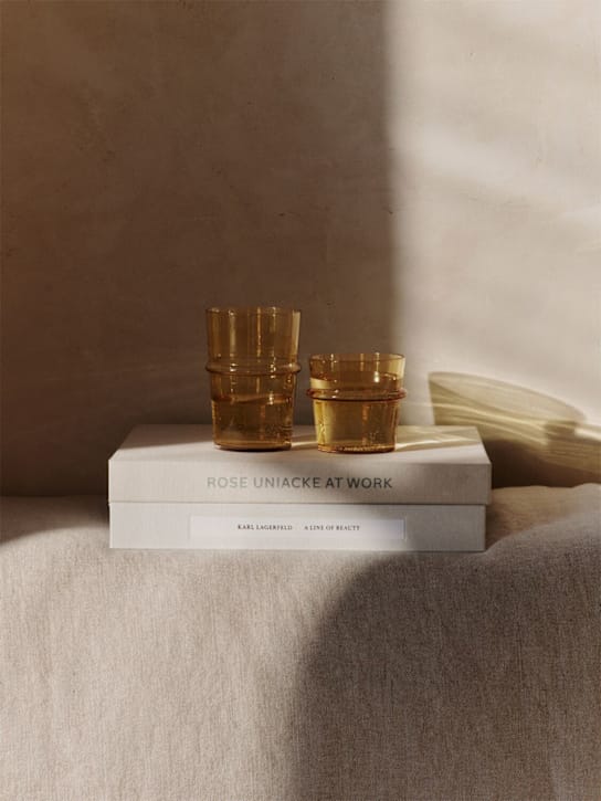 Ferm Living - Boya矮玻璃杯2个套装
