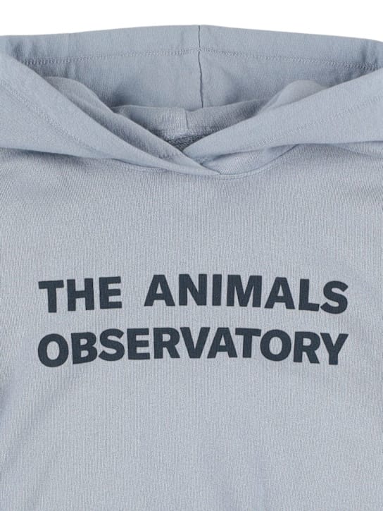 The Animals Observatory - 印花棉质连帽卫衣