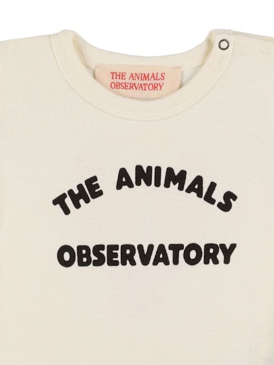 The Animals Observatory - 棉质平纹针织连体衣2件套装