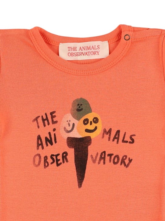 The Animals Observatory - 棉质平纹针织连体衣2件套装