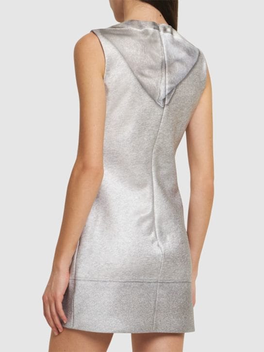 JW Anderson: Robe courte sans manches à capuche
