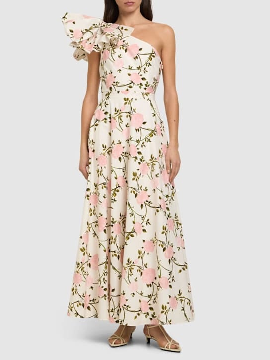 Giambattista Valli - 印花府绸长款连衣裙