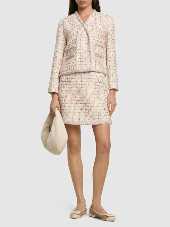 Giambattista Valli - 圈绒金银丝夹克