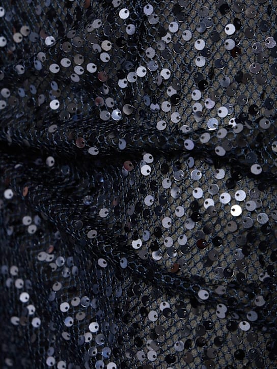 16arlington: Sequin halterneck maxi dress