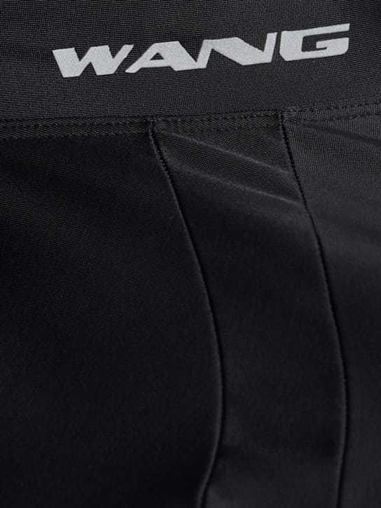 Alexander Wang: Abito lungo a lupetto con logo