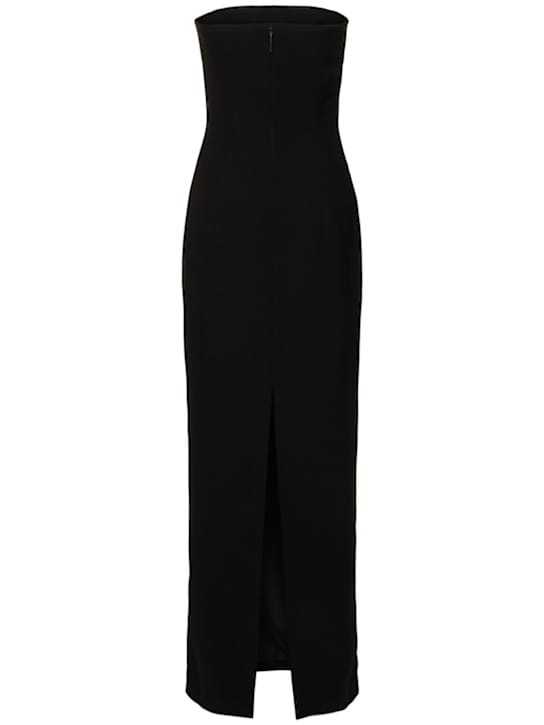 16arlington: Strapless embellished maxi dress