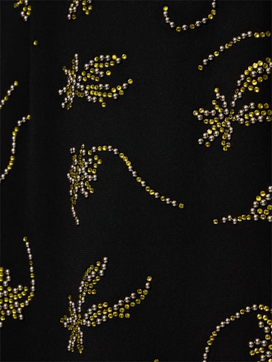 16arlington: Strapless embellished maxi dress
