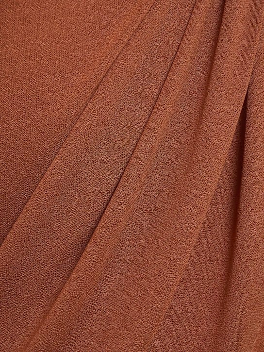 Giuseppe Di Morabito: Draped one-shoulder mini dress