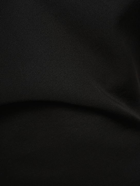 Jacquemus: Drapiertes asymmetrisches Minikleid