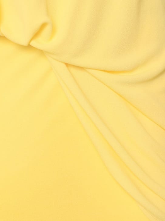 Jacquemus: Maxikleid aus Jersey mit Raffung