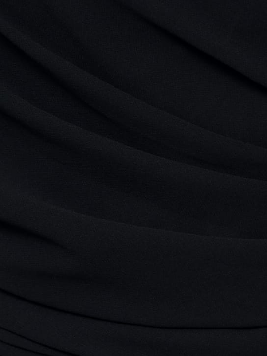 Jacquemus: Asymmetrisch drapiertes Minikleid