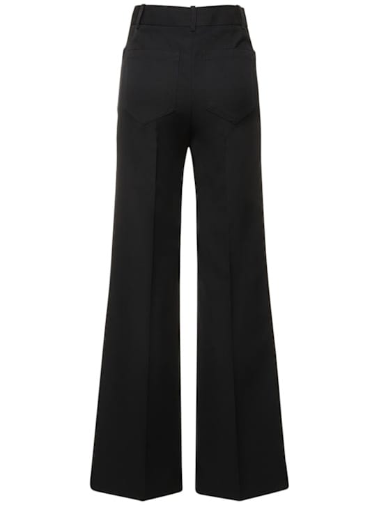 Victoria Beckham: Alina羊毛混纺喇叭裤